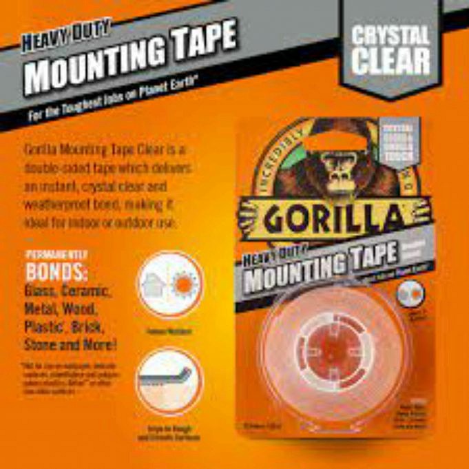 Dubbelzijdig Gorilla Tape Vs. 3m