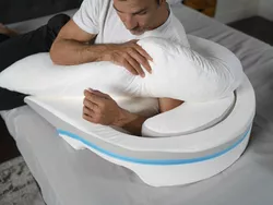 MedCline Wedge en MedCline Body Pillow Reflux Relief Systemen